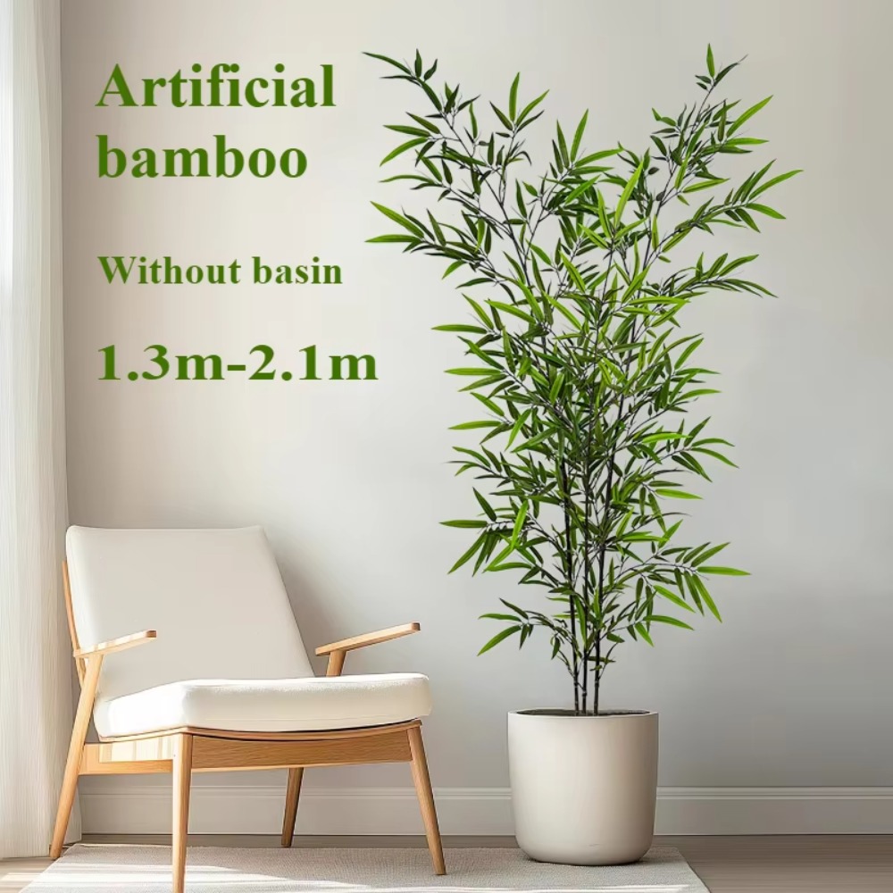Artificial Green Bamboo PU+PVC - Ficus Lyrata Tree review and price