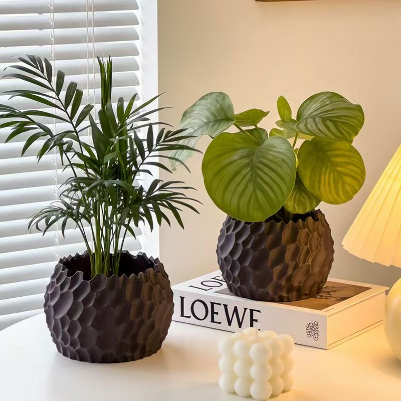Textured Flower Pot Irregular  - Aloe Vera Pot review and price