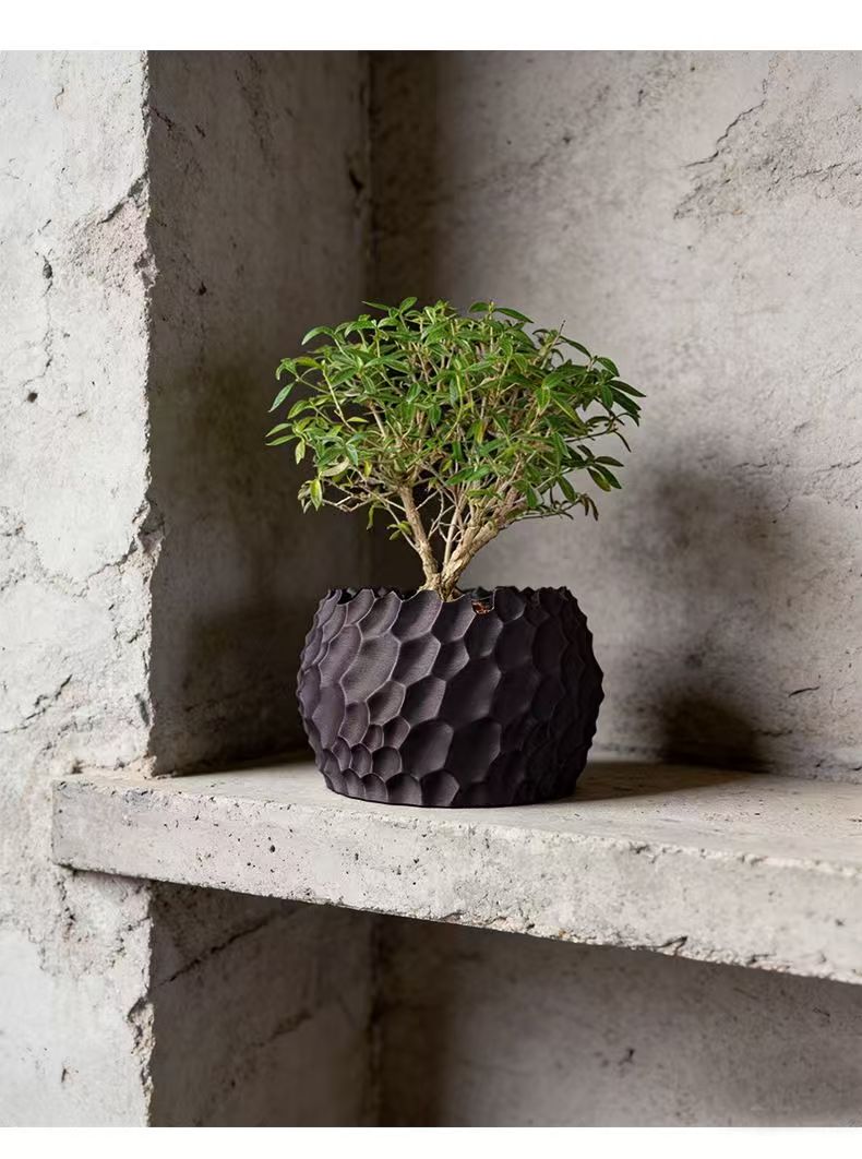 Textured Flower Pot Irregular  - Aloe Vera Pot review and price